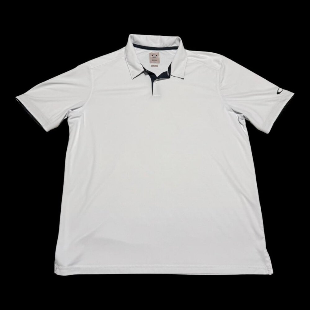 Oakley Spell Out Logo Thailand Polo Shirt Adult Large
